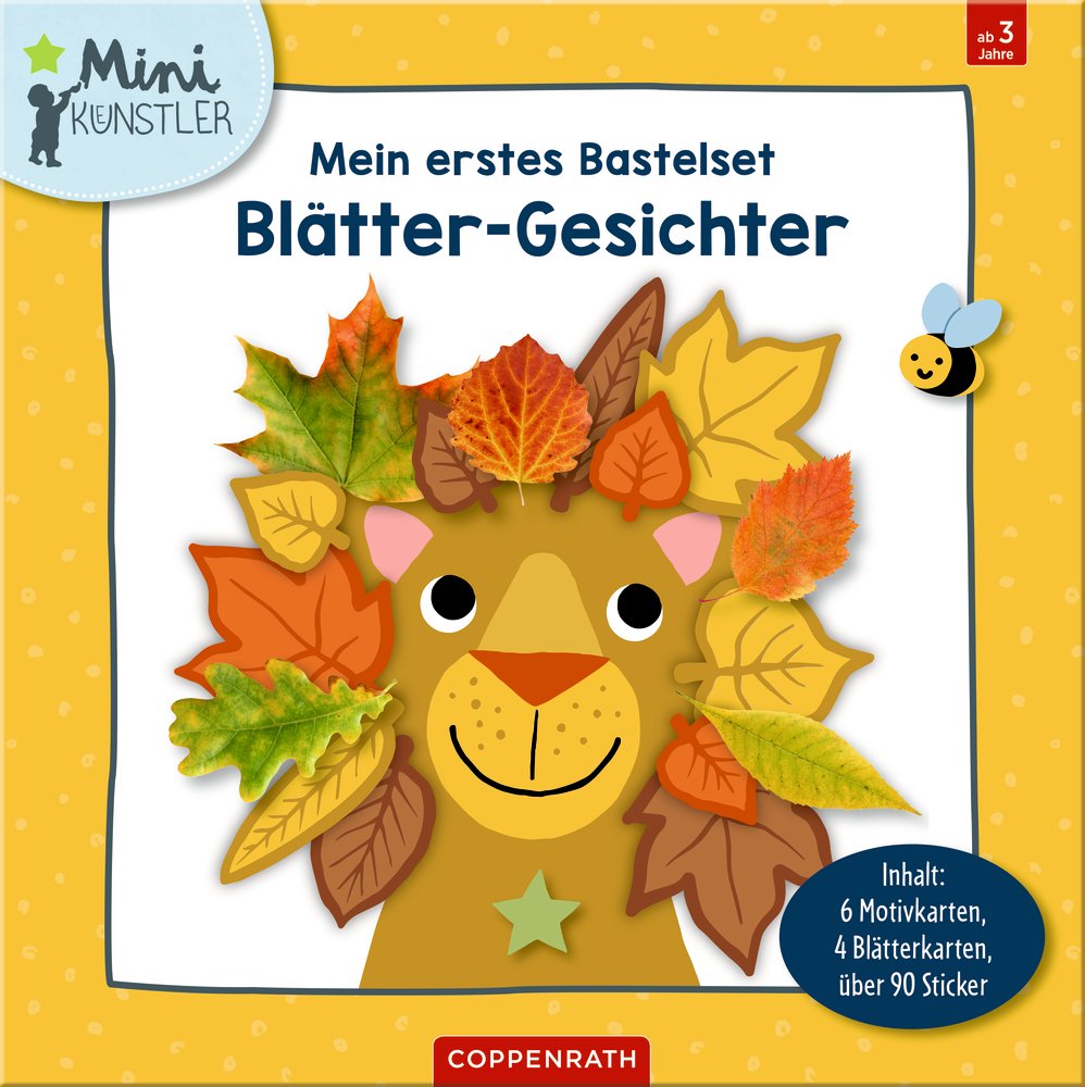 [4050003971971] Mein erstes Bastelset: Blätter-Gesichter