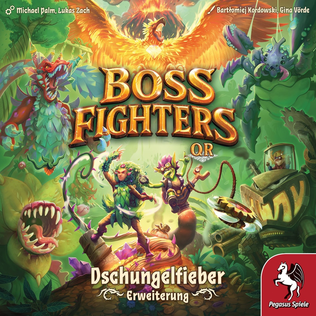 [4250231749179] Boss Fighters QR: Dschungelfieber [Erweiterung]