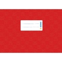 HERMA Heftschoner gedeckt Querformat rot DIN A5