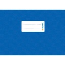 HERMA Heftschoner gedeckt Querformat blau DIN A5