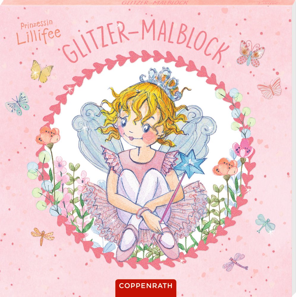 Glitzer-Malblock - Prinzessin Lillifee