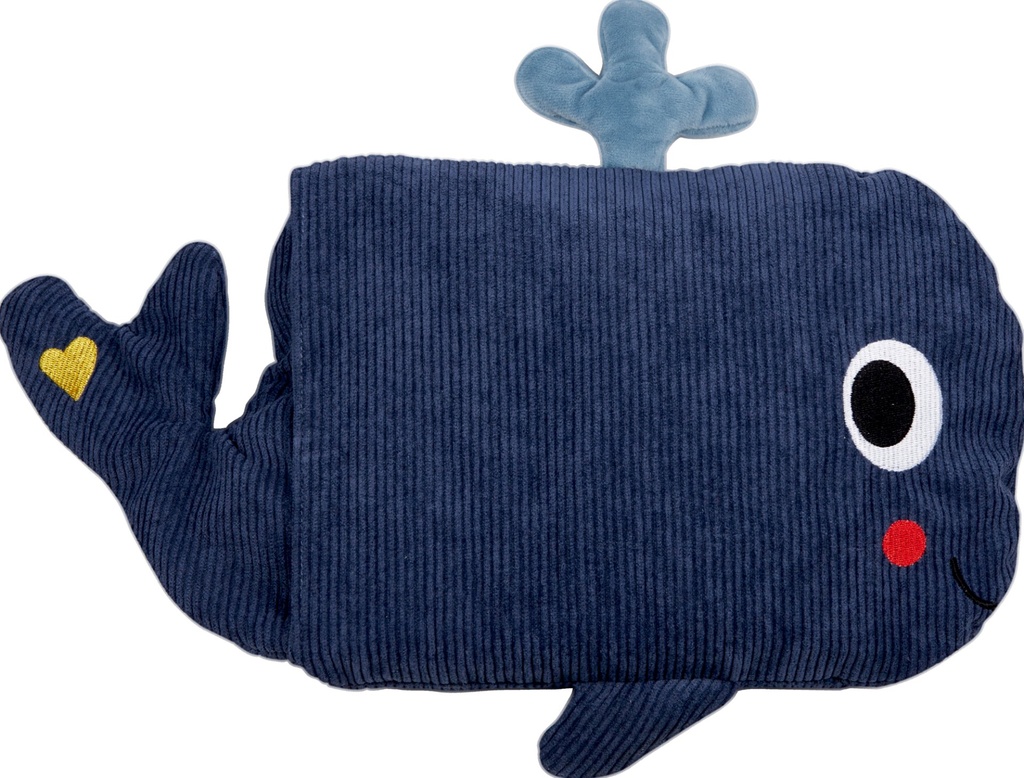CozyBooks: Babys Activity-Kissen - Lieber Wal