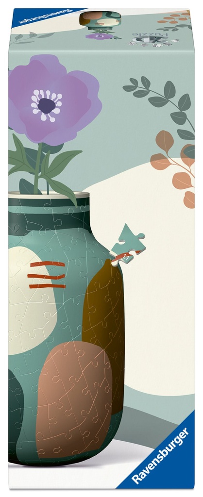 [4005555080756] Vase Organic Sage