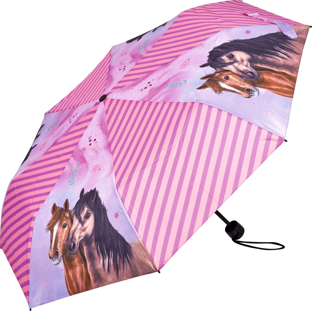 [4029753236838] Taschenschirm - Pferdefreunde
