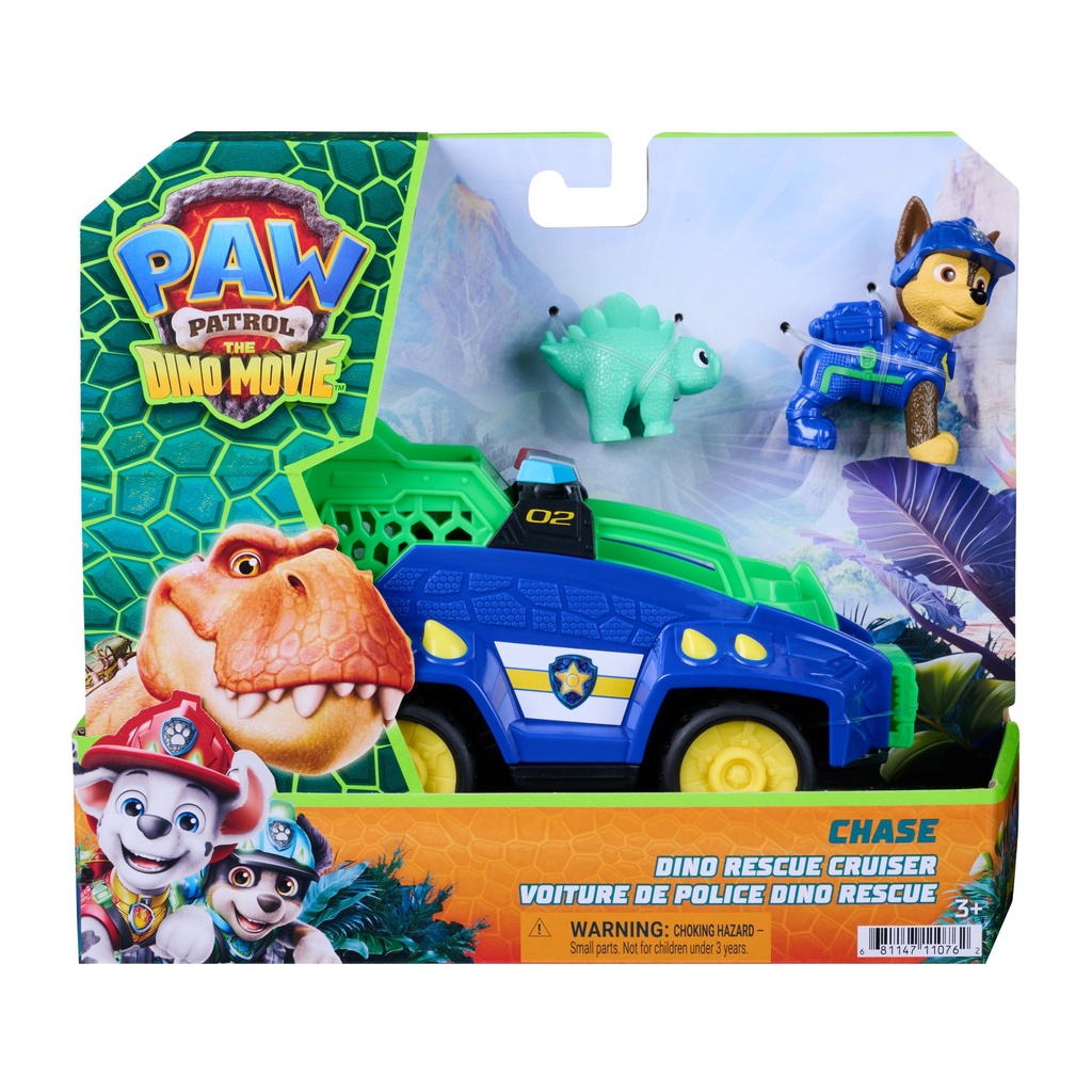 PAW Dino Movie Themed Vehicle Chase