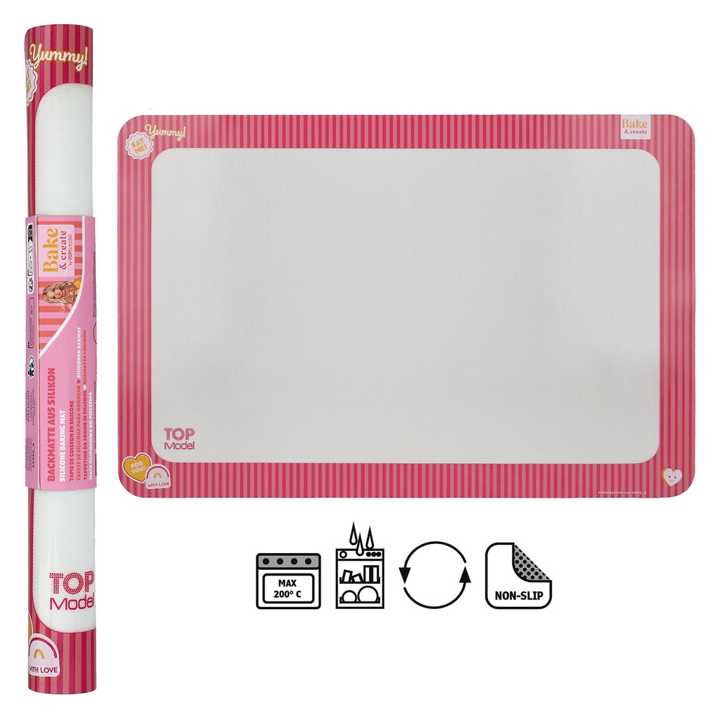 TOPModel Backmatte aus Silikon BAKE and CREATE
