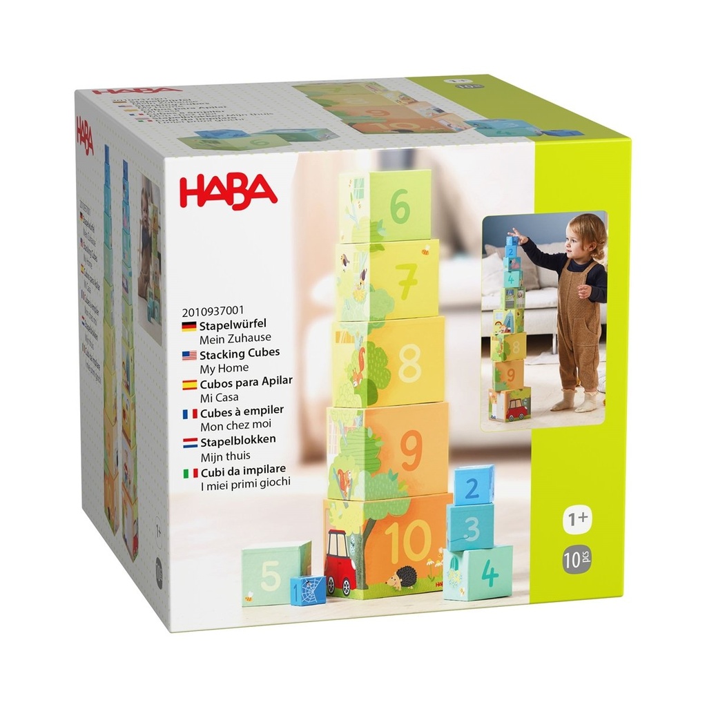 Stapelwürfel Mein Zuhause