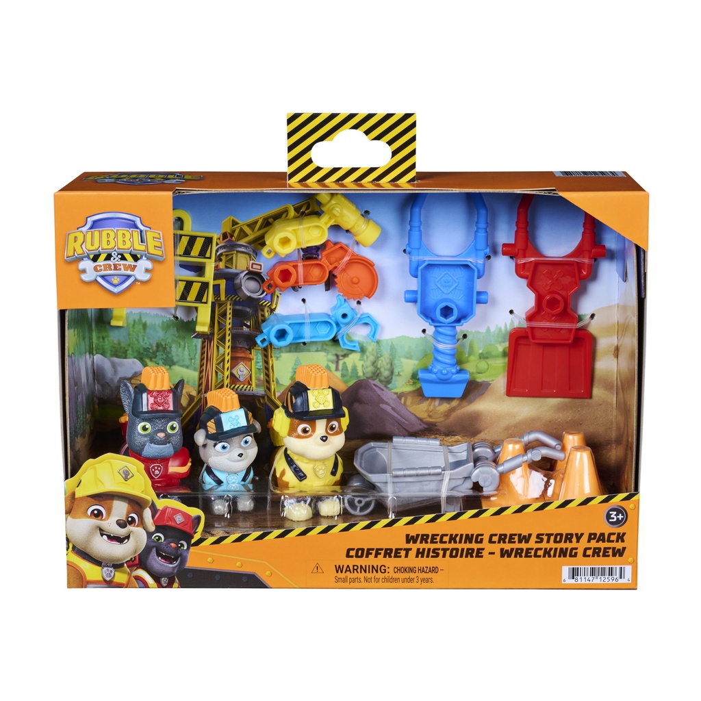 RBL Rubble & Crew Story Pup Figure Pack