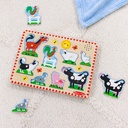 MPZ Bauernhoftiere Sound Puzzle