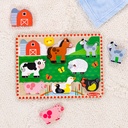 MPZ Bauernhof Spieltiere Puzzle