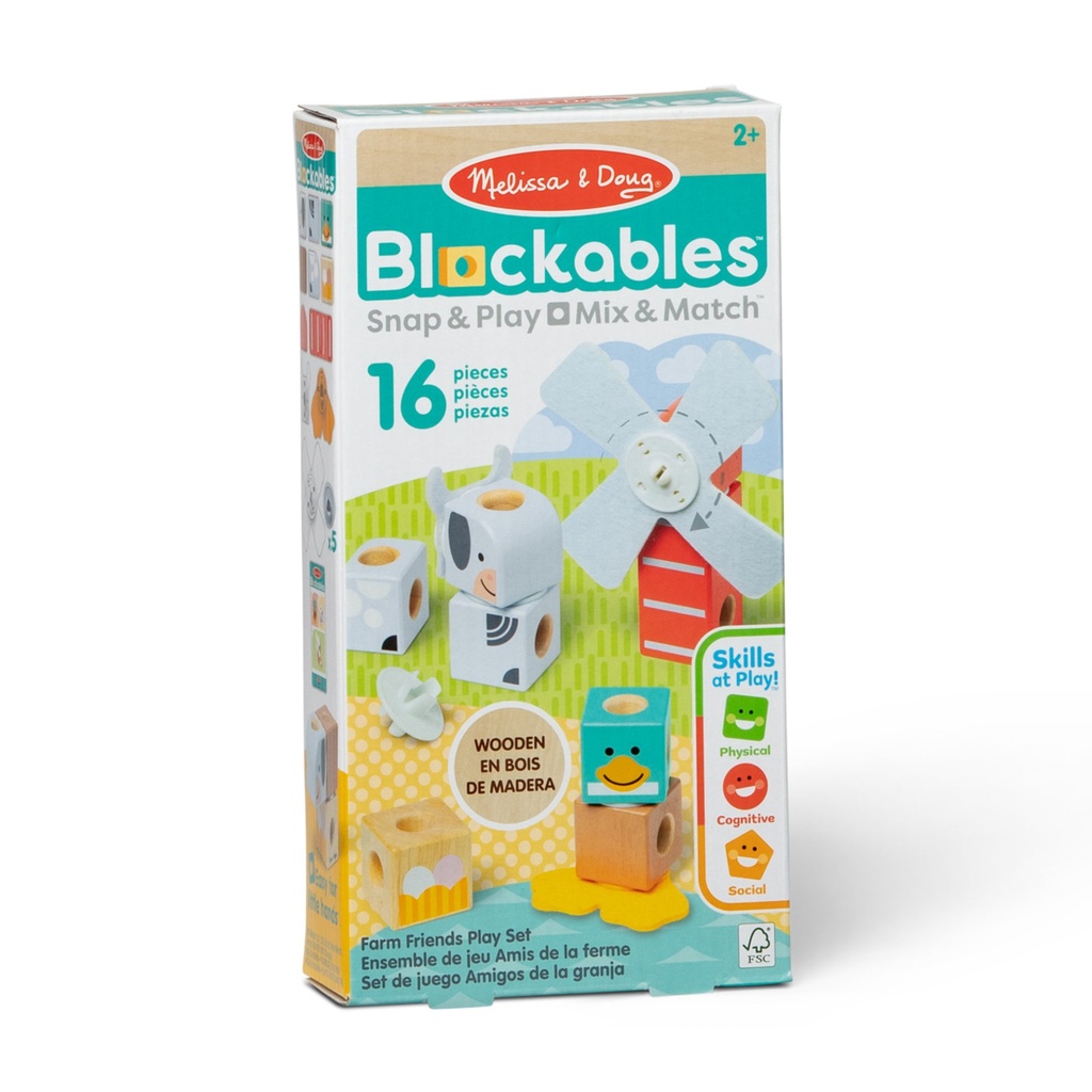 MDT Blockables Bauernhoffreunde Set