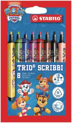 STABILO Trio Scribbi 8er Etui PAW Patrol