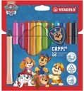STABILO Cappi 12er Etui + Anhänger PAW Patrol