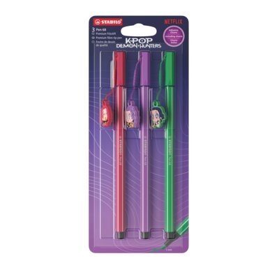 STABILO Pen 68 KPop Demon Hunters 3er BL V1