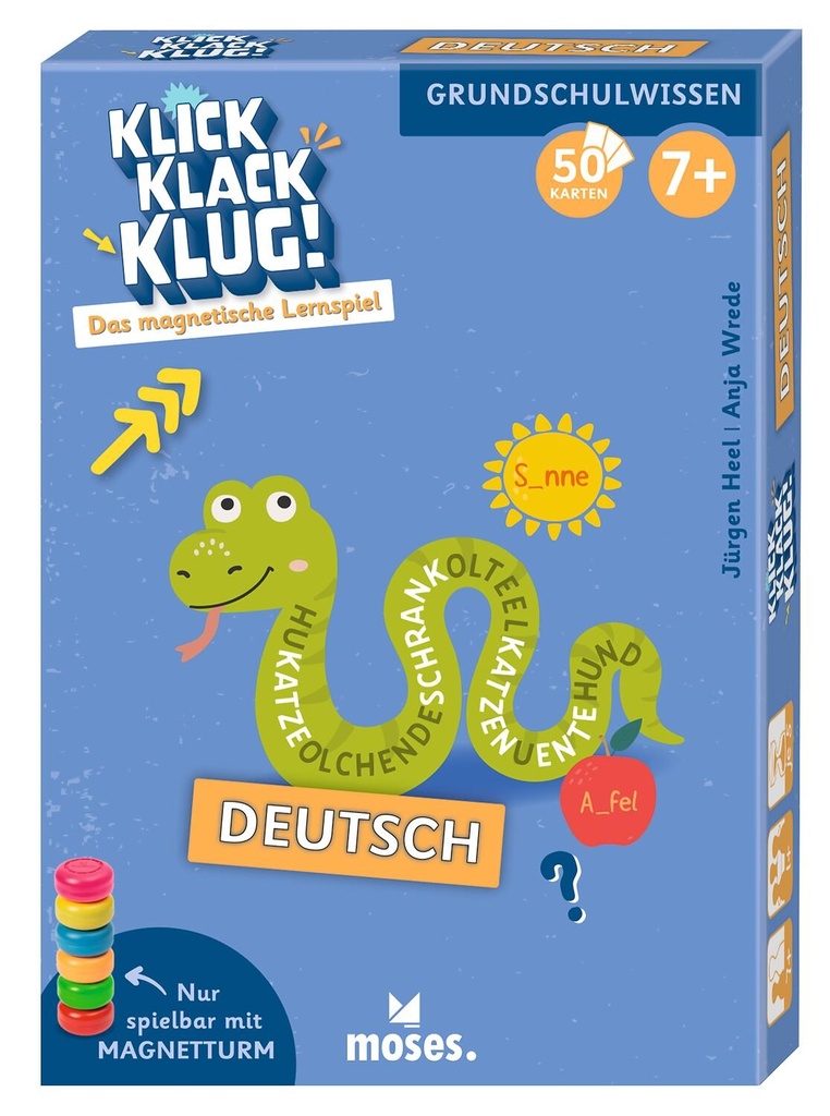 Klick Klack Klug! Kartenset Deutsch