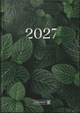 Buchkalender Design Line Mod. 795 2027 „Leaves“ | A5, Papier