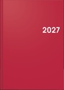 Buchkalender Colour Line Mod. 795 2027 | A5, Kunststoff, rot