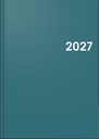 Buchkalender Colour Line Mod. 795 2027 | A5, Kunststoff, petrol