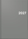 Buchkalender Colour Line Mod. 795 2027 | A5, Kunststoff, grau