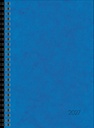 Buchkalender Mod. 796 2027 | A5, Karton, blau