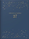 Taschenkalender Premium Young Line Mini 2027 "Starry Night" A6, Kunstleder