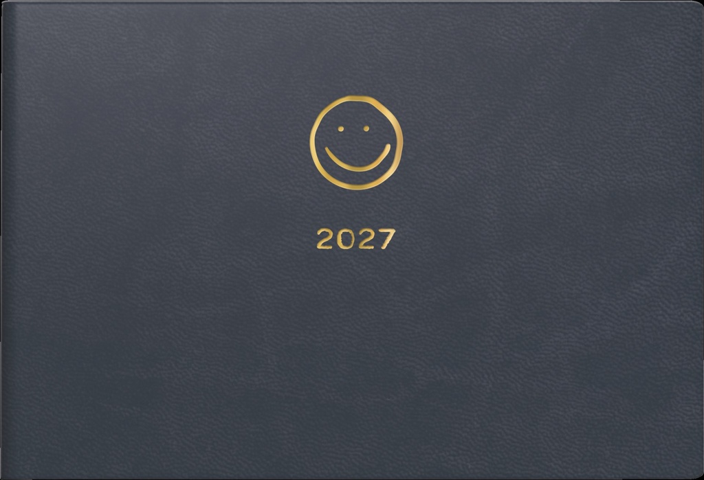Wochenkalender Modell Septimus, Kunstleder-Einband Trend: Smile 2027