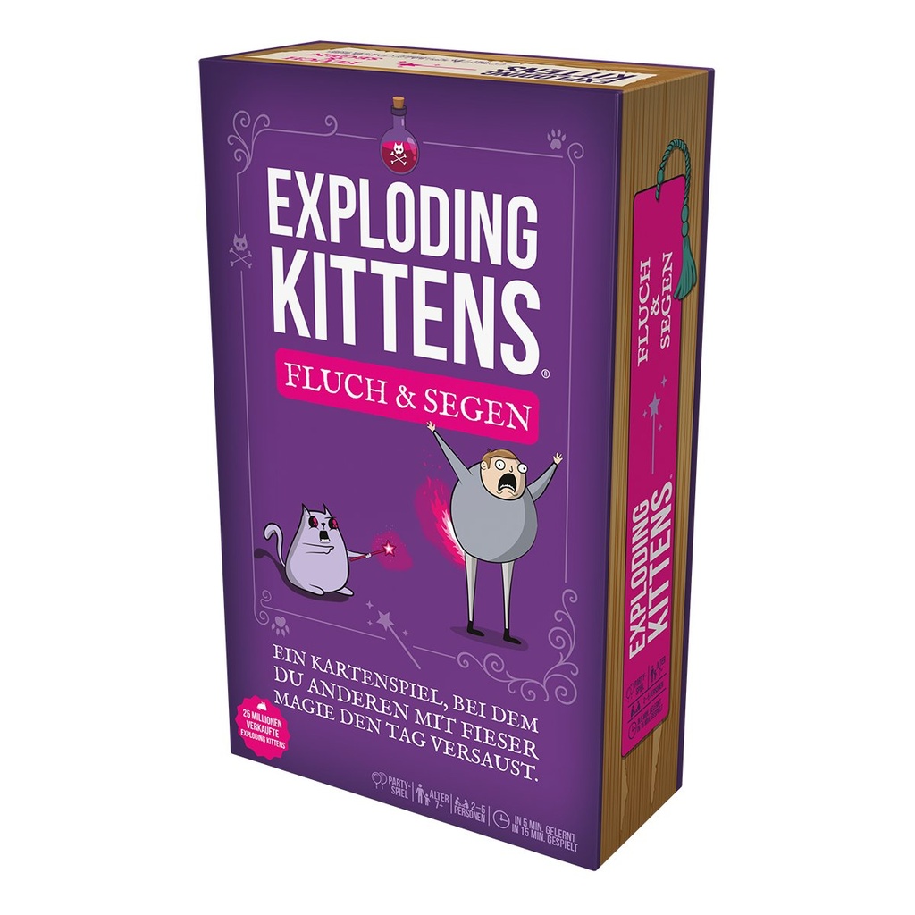 Exploding Kittens: Fluch & Segen