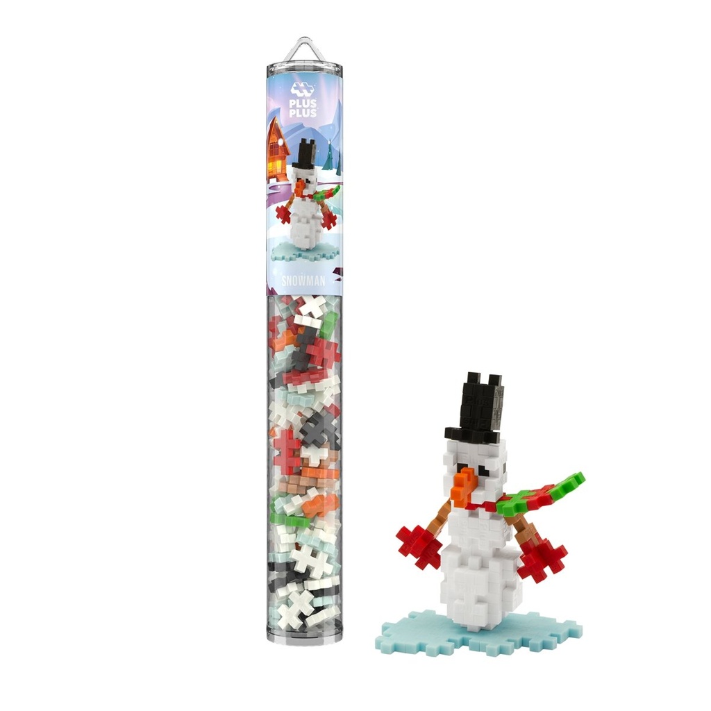 100 Kreativ Bausteine Schneemann