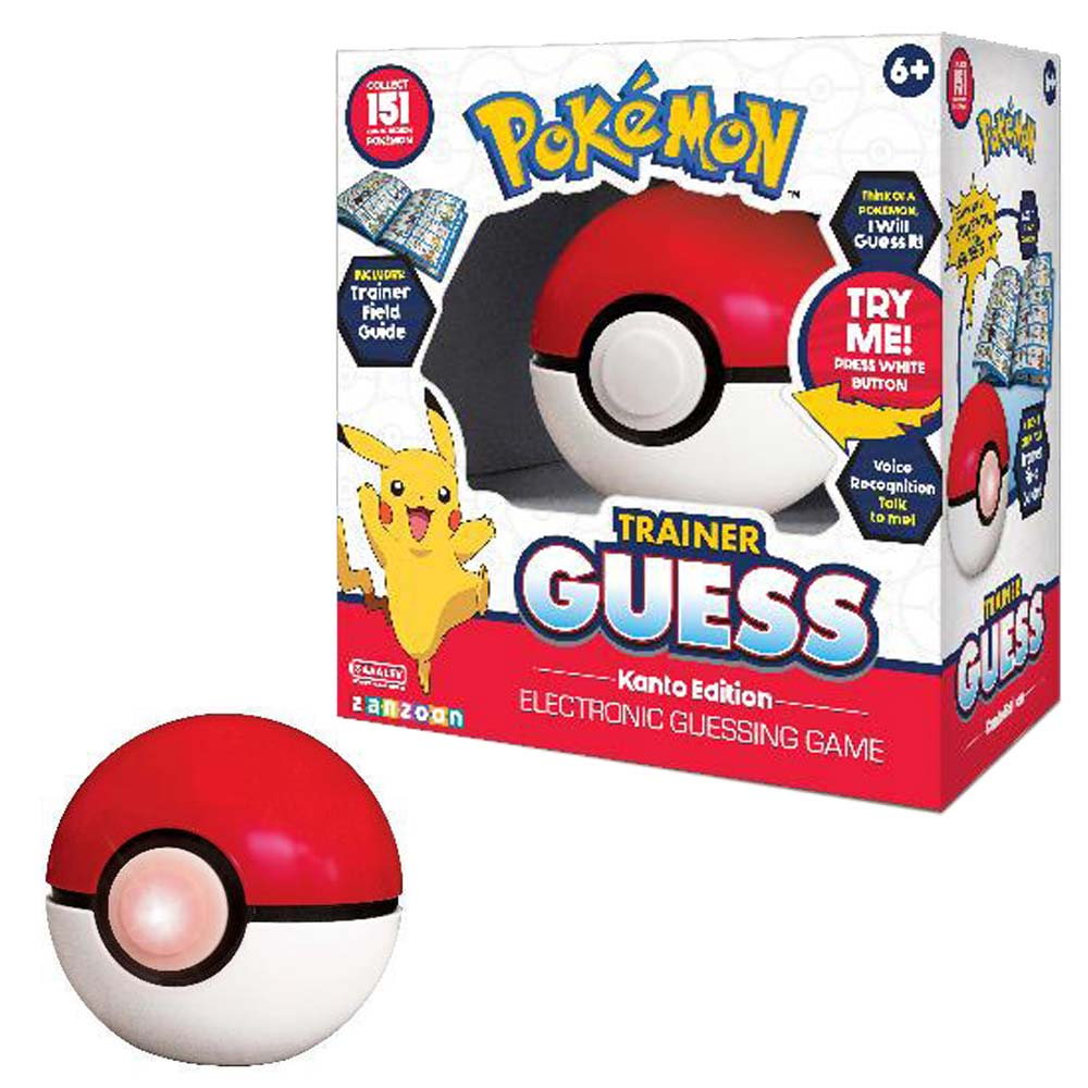 Pokémon Pokéball Trainer Guess Kanto Edition Kartonetui