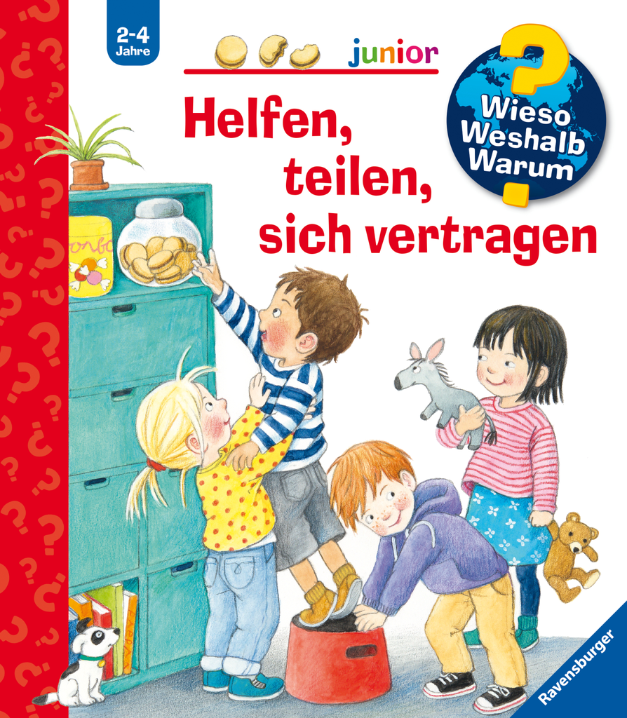 Helfen. teilen. sich vertragen