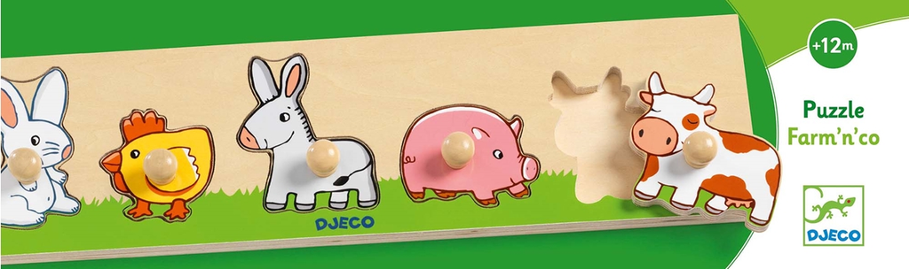 Holzpuzzle: Farm'n'co