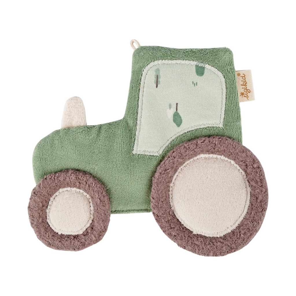 [4001190399826] Knistertuch Traktor sigibaby