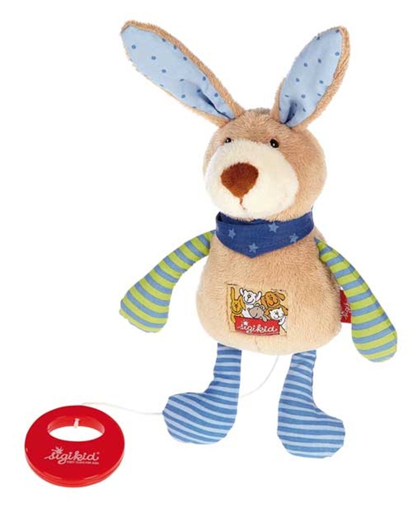 [4001190403561] Spieluhr Hase blau