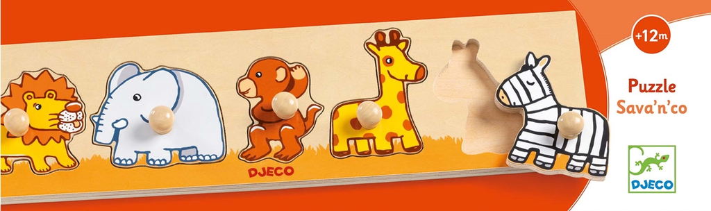 Holzpuzzle: Sava'n'co