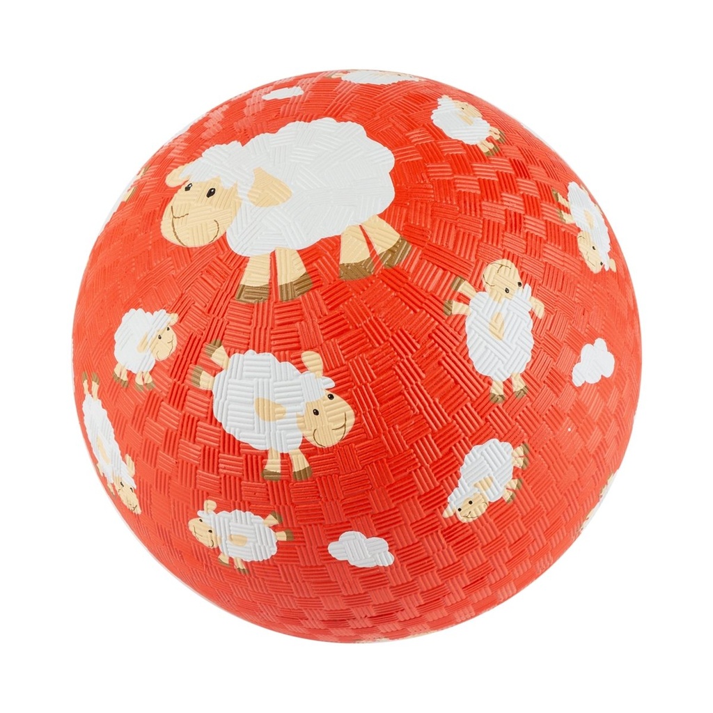 [4001190435180] Schaf rot Kautschukball