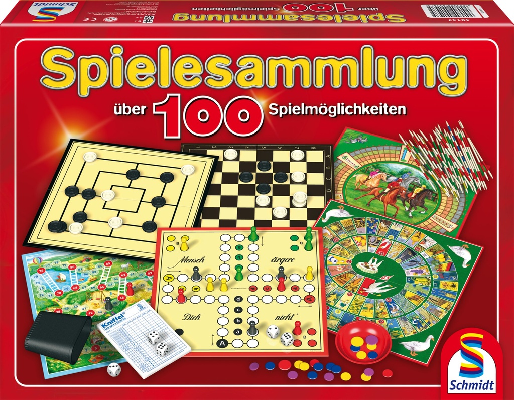 Spielesammlung,100 Spielmöglichkeit