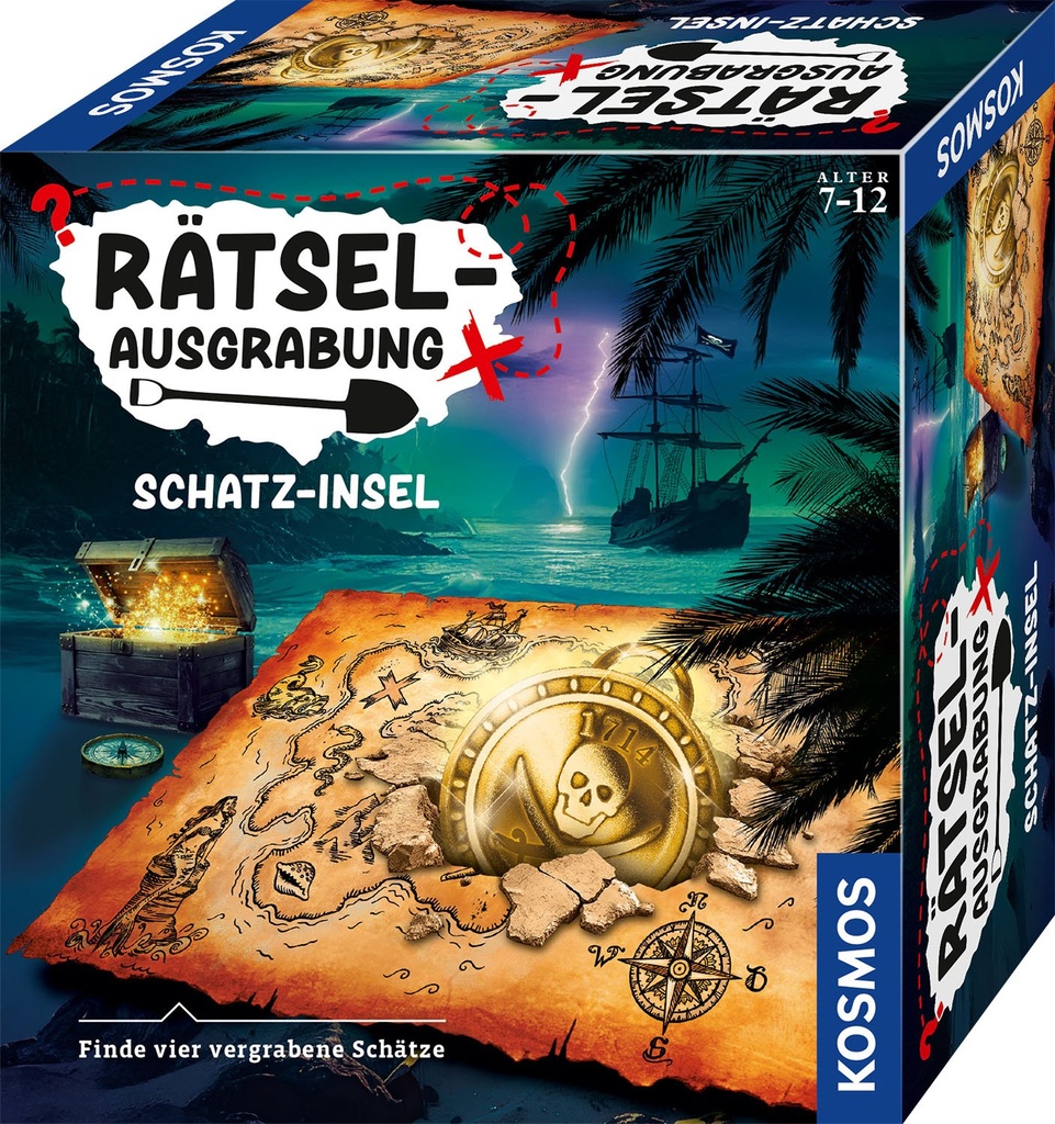 Rätselausgrabung Schatzinsel