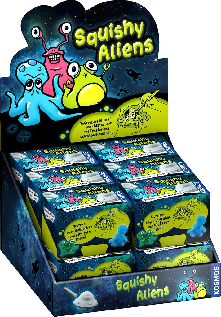 Squishy Aliens Schachtel