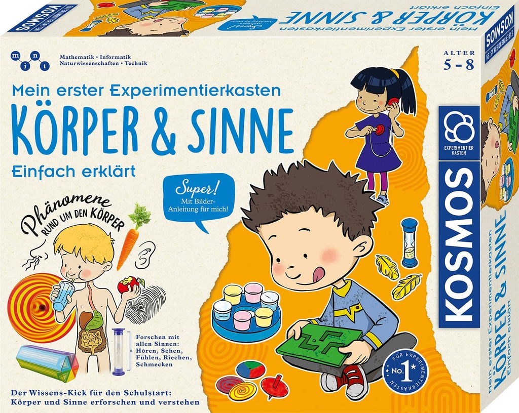 [4002051602307] Mein erster Experimentierkasten Körper & Sinne