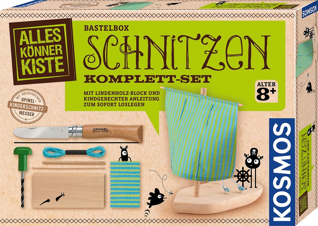 [4002051604608] Schnitzen Komplett-Set