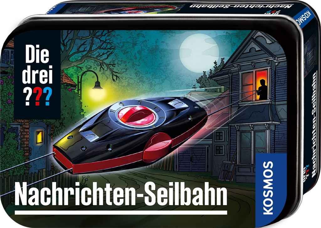 Die drei ??? Nachrichten-Seilbahn (gr. Dose)