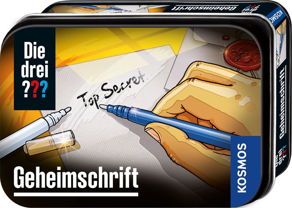 [4002051632342] Die drei ??? Geheimschrift (kl. Dose)