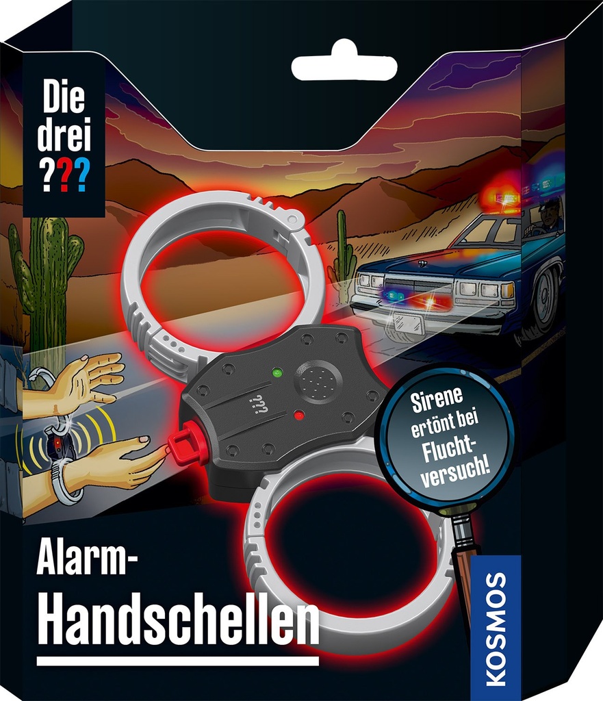 [4002051632625] Die drei ??? Alarm-Handschellen