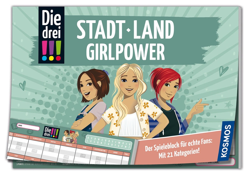 [4002051684594] Die drei !!! Stadt Land Girlpower