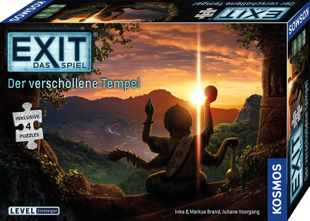 [4002051692094] EXIT® Spiel+Puzzle Der verschollene Tempel (E)