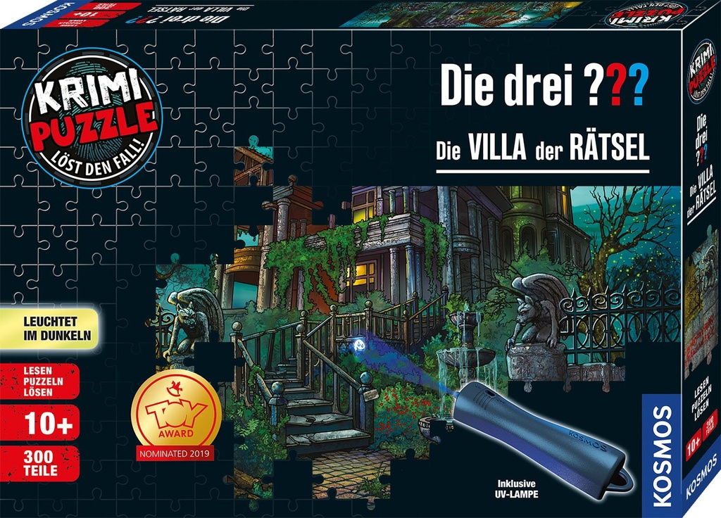 [4002051697976] Krimipuzzle Die drei ??? Die Villa der Rätsel