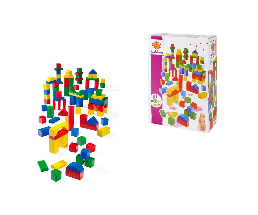 EH Bunte Holzbausteine 100