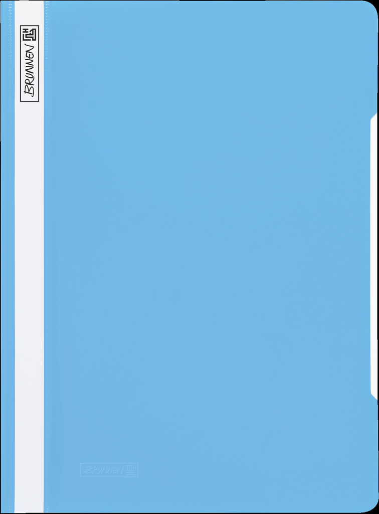 Schnellhefter hellblau Folie