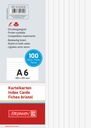 Karteikarte A6 lin ws 100St