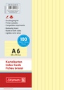 Karteikarte A6 lin ge 100St